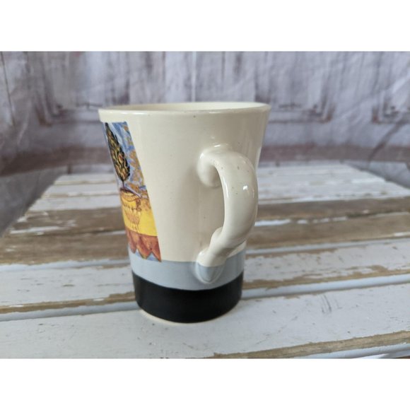 Gryphonware Bush tree mug cup coffee tea handle ce - Picture 3 of 8